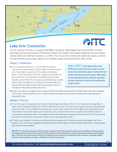 Lake Erie Connector