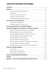 Advanced Transmission Technologies