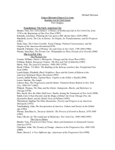 Michael Mezzano Reading List for Oral Exams Prof. Quigley