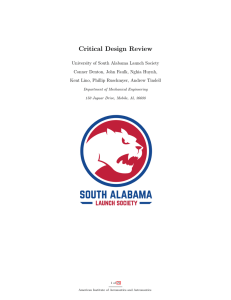 Critical Design Review