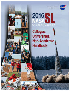 SL 2016 NASA Colleges,