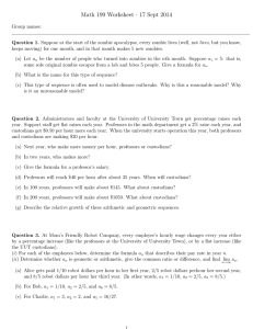 Math 199 Worksheet · 17 Sept 2014