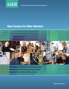 New Careers for Older Workers  American Institute for Economic Research RESEARCH STUDY