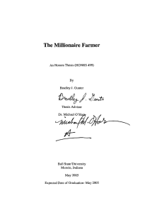 -- The Millionaire Farmer