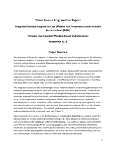 Tahoe Science Program Final Report