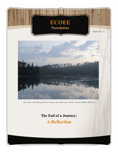 ECOEE A Reflection  Newsletter