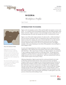 nigeria Workforce Profile introduction	to	nigeria