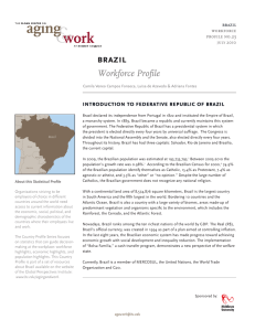 brazil Workforce Profile introduction	to	federative	republic	of	brazil