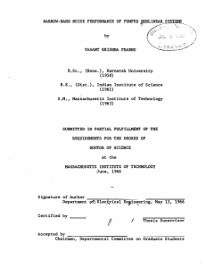 NARROW-BAND  NOISE  PERFORMANCE  OF  PUMPED ... (1958) (1962) (1963)