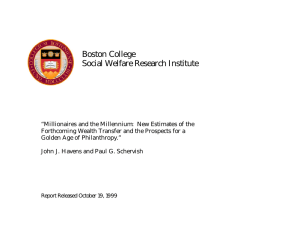 Boston College Social Welfare Research Institute
