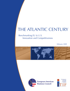The ATlAnTic cenTury Benchmarking eu &amp; u.S.  innovation and competitiveness