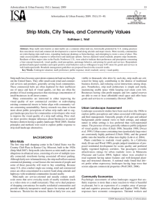 Arboriculture &amp; Urban Forestry 35(1): January 2009 33