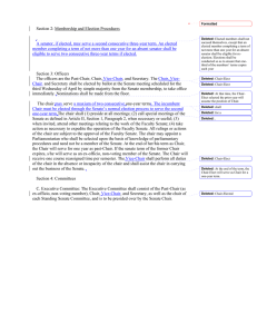 Section 2: Membership and Election Procedures  .