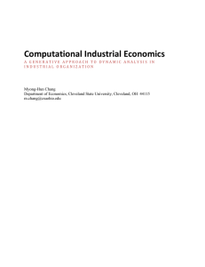 Computational Industrial Economics 