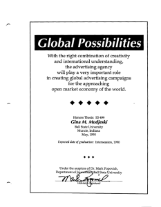 Global Possibilities