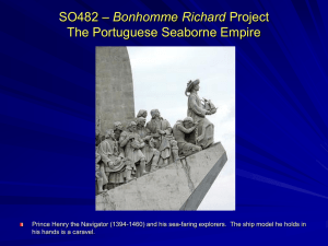 Bonhomme Richard SO482 The Portuguese Seaborne Empire