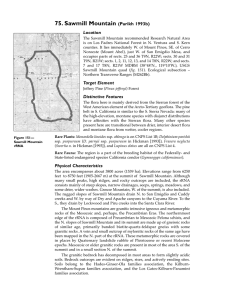 75. Sawmill Mountain (Parikh 1993b) Location