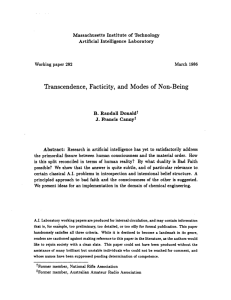 Transcendence,  Facticity,  and  Modes  of ...