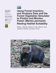 Using Forest Inventory and Analysis Data and the Forest Vegetation Simulator