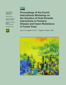 Proceedings of the Fourth International Workshop on the Genetics of Host-Parasite