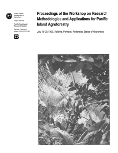 Proceedings of the Workshop on Research Methodologies and Applications for Pacific