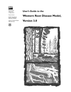 Western Root Disease Model, Version 3.0 User’s Guide to the United States