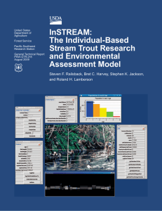 InSTREAM: The Individual-Based Stream Trout Research