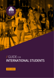 / GUIDE INTERNATIONAL STUDENTS