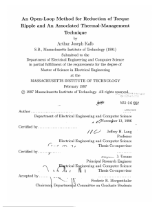 An  Open-Loop  Method  for  Reduction ... Ripple  and  An  Associated  Thermal-Management Technique