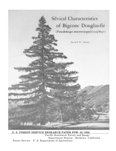 U. S. FOREST SERVICE RESEARCH PAPER PSW- 39 1966