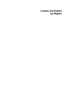 Losses and Impact by Region