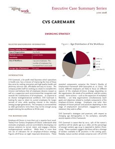 cvs caremark Executive C Executive Case Summary Series emerging strategy