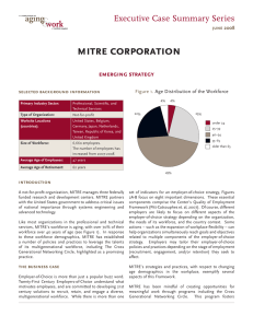 mitre corporation Executive Case Summary Series emerging strategy Figure 1.