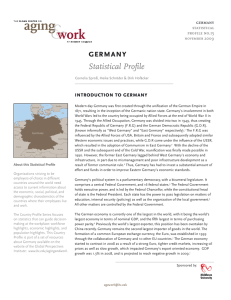 germany Statistical Profile introduction	to	germany