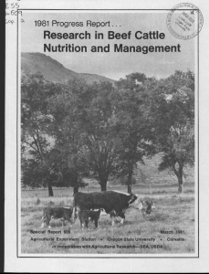 :2 Research in Beef Cattle Nutrition and Management ,4:44