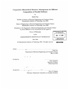 Heidi  Pan Composition  of  Parallel  Software