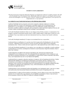 STUDENT CO-OP AGREEMENT