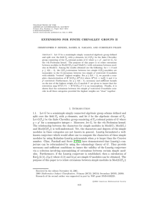 TRANSACTIONS OF THE AMERICAN MATHEMATICAL SOCIETY Volume 354, Number 11, Pages 4421–4454