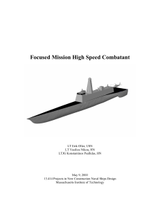 Focused Mission High Speed Combatant