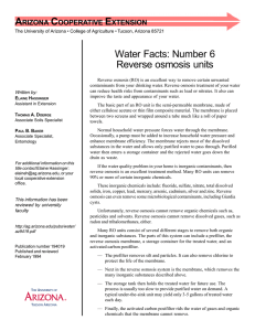 A C E Water Facts: Number 6
