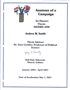Anatomyofa Campaign M. Honors