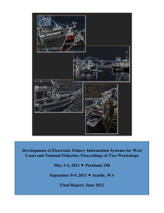 Development of Electronic Fishery Information Systems for West