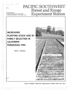 IFIC SOUTHWEST PAC Forest and