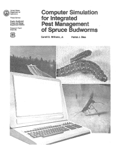 Computer Simulation for Integrated Pest Management of Spruce Budworms