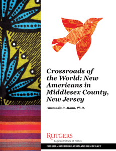 Crossroads of the World: New Americans in Middlesex County,