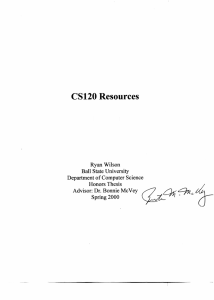 Chi CS120 Resources (J Ryan Wilson
