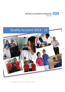 Quality Account 2014 - 15  1