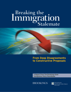 Immigration Breaking the Stalemate From Deep Disagreements