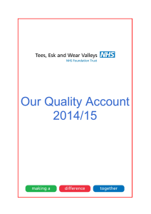 Our Quality Account 2014/15