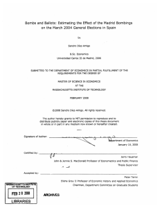 Bombs  and  Ballots:  Estimating  the ... on  the  March  2004  General ...